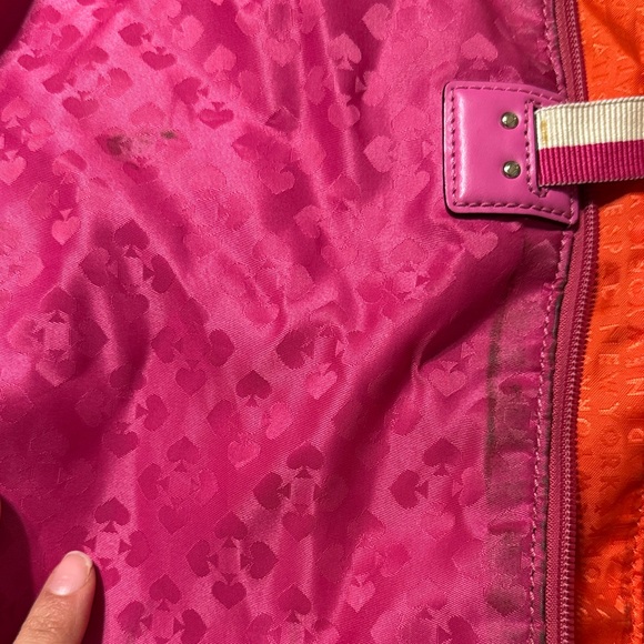 Kate Spade Fuchsia Tote with Front Pocket - Picture 5 of 5